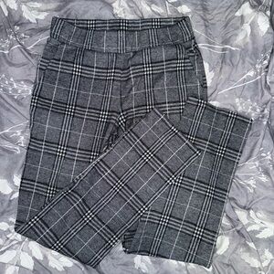 Crosby women’s Black and White Checkered Dress Pants